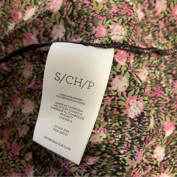 Cabi Knife Pleat Blouse Romantic High Neck Size Small - Picture 8 of 9